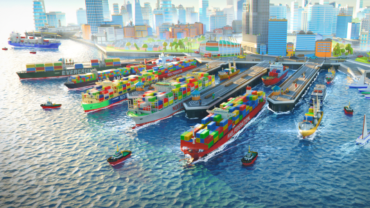 اسکرین شات 2 بازی Port City: Ship Tycoon