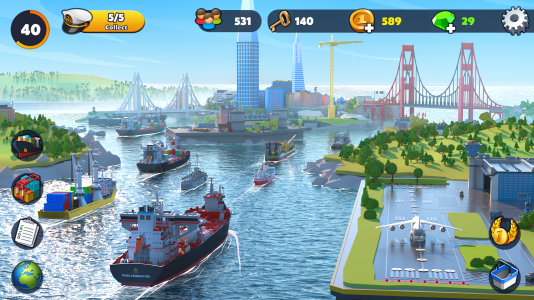 اسکرین شات بازی Port City: Ship Tycoon Games 4