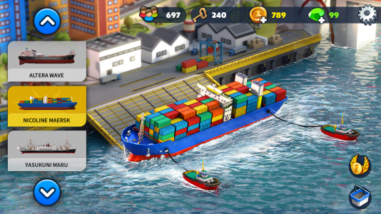 اسکرین شات بازی Port City: Ship Tycoon Games 7