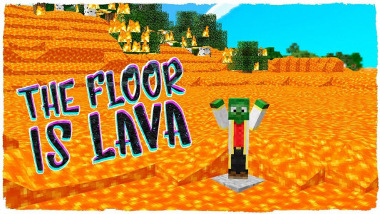اسکرین شات 2 برنامه Floor is Lava Maps for MCPE
