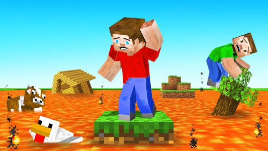 اسکرین شات 1 برنامه Floor is Lava Maps for MCPE