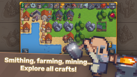 اسکرین شات بازی Tap Craft: Mine Survival Sim 1