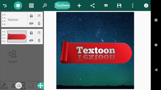 اسکرین شات برنامه Textoon - 3D Text on photo Text over photo 3