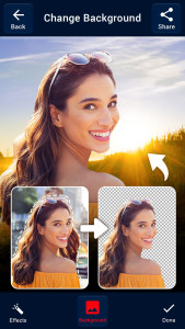 اسکرین شات 1 برنامه Auto Background Changer Eraser