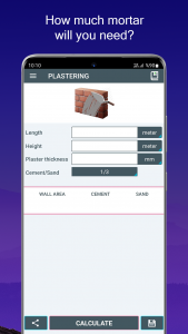 اسکرین شات 4 برنامه Concrete Calculator