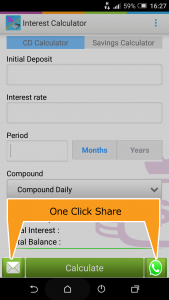 اسکرین شات 5 برنامه Deposit & Savings Calculator