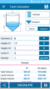 اسکرین شات 3 برنامه Tank Volume
