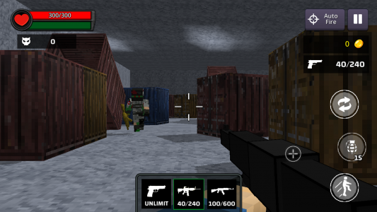 اسکرین شات بازی Pixel Gunner 4