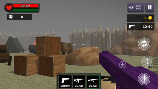اسکرین شات بازی Pixel Gunner 2