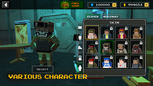 اسکرین شات بازی Pixel Z Gunner 3