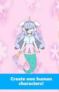 اسکرین شات 3 بازی Creanime anime character maker