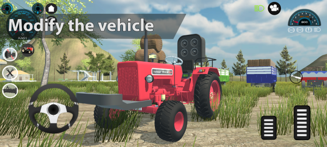 اسکرین شات 1 بازی Indian Tractor Simulator 2