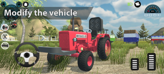 اسکرین شات بازی Indian Tractor Simulator 2 1