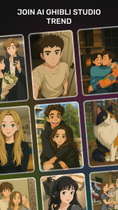 اسکرین شات برنامه CloneAI Video & Ghibli Studio 3