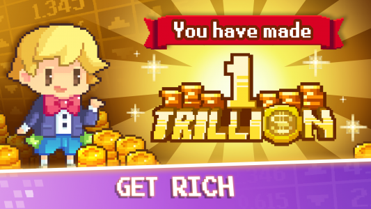 اسکرین شات بازی Tap Tap Trillionaire: 8 Bits 2