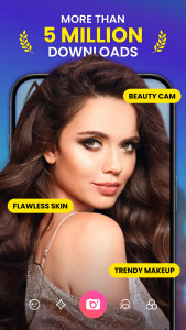 اسکرین شات برنامه BeautyPlus Cam-AI Photo Editor 1