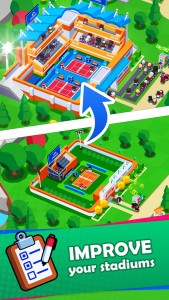 اسکرین شات 3 بازی Sports City Tycoon: Idle Game