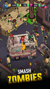 اسکرین شات 2 بازی Merge 2 Survive: Zombie Games