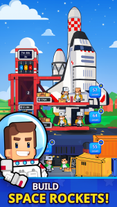 اسکرین شات بازی Rocket Star: Idle Tycoon Game 1