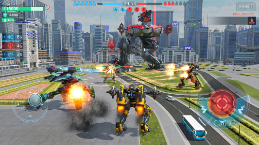 اسکرین شات 2 بازی War Robots Multiplayer Battles