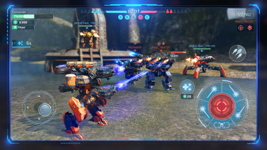 اسکرین شات بازی War Robots Multiplayer Battles 3