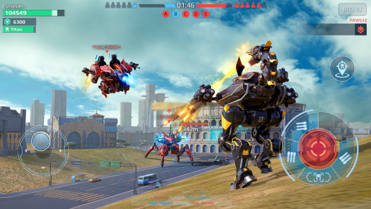 اسکرین شات بازی War Robots Multiplayer Battles 5