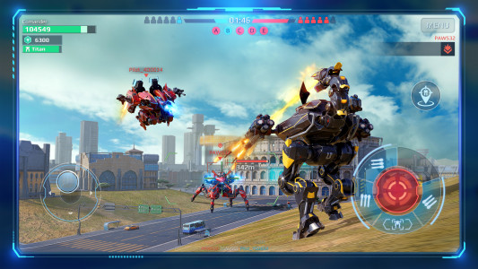 اسکرین شات بازی War Robots Multiplayer Battles 4