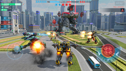 اسکرین شات بازی War Robots Multiplayer Battles 2