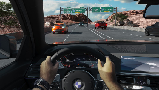 اسکرین شات بازی Real Highway Drive Simulator 3