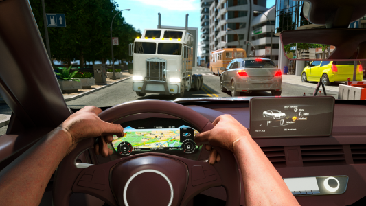 اسکرین شات بازی Real Highway Drive Simulator 1