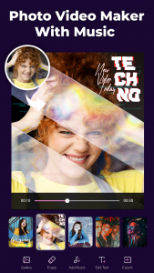 اسکرین شات برنامه Photo Video Maker - Pixpoz 1