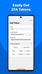 اسکرین شات 4 برنامه Authenticator App - 2FA