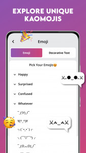 اسکرین شات برنامه Cool Fonts & Keyboard for Bio 5