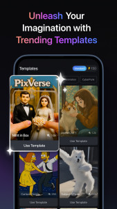 اسکرین شات 3 برنامه PixVerse: AI Video Generator