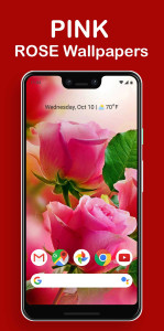 اسکرین شات 2 برنامه Rosely - Rose wallpapers HD