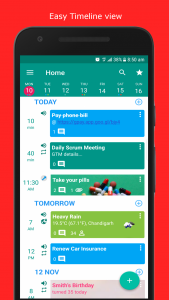 اسکرین شات 1 برنامه Pi Reminder: Tasks & Alarms