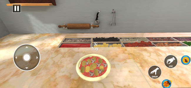 اسکرین شات 1 بازی Pizza Simulator: 3D Cooking