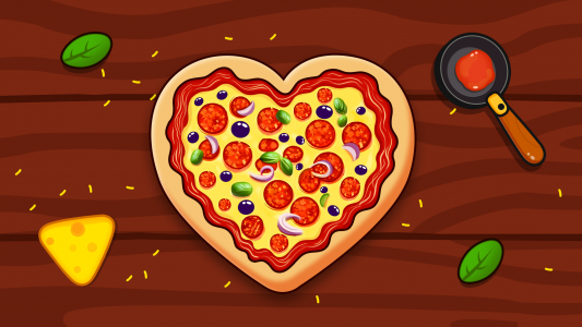 اسکرین شات بازی Pizza Maker Kids Cooking Games 1