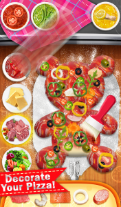اسکرین شات بازی Shape Pizza Maker Cooking Game 5