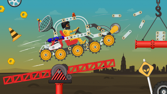 اسکرین شات 2 بازی Car Builder & Racing for Kids
