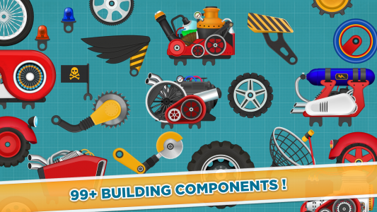 اسکرین شات بازی Car Builder & Racing for Kids 5