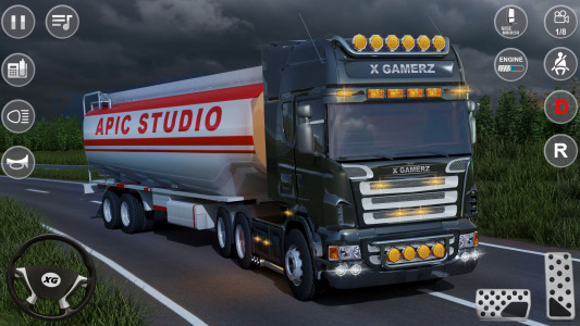 اسکرین شات بازی Euro Cargo Truck Driver 3D 3