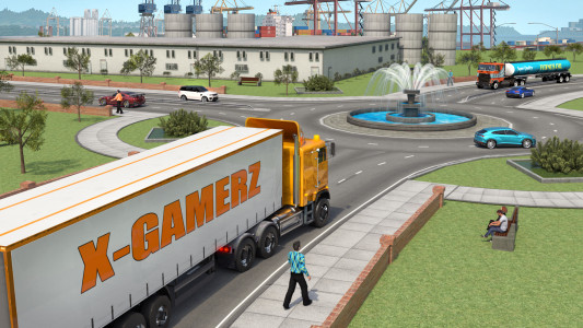 اسکرین شات بازی Euro Cargo Truck Driver 3D 2
