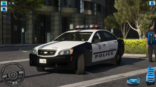 اسکرین شات بازی Modern Police Car Parking 3d 4