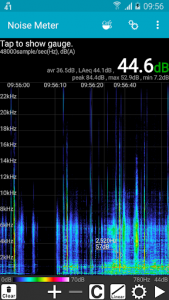 اسکرین شات برنامه Noise Meter 3