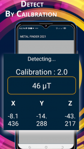 اسکرین شات برنامه Metal Scanner & Metal Detector 7