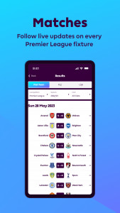 اسکرین شات برنامه Premier League - Official App 5