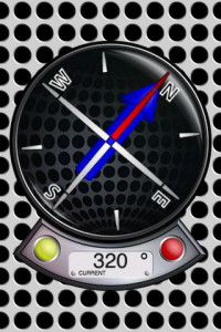 اسکرین شات برنامه 3D Compass and Magnetometer 1