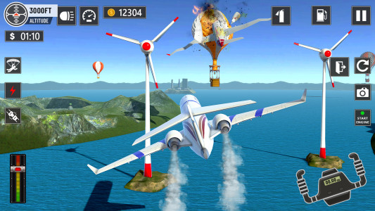 اسکرین شات 3 بازی Plane Flight - Crash Simulator