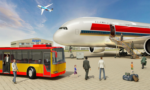 اسکرین شات بازی Jet Flight Airplane Simulator 2